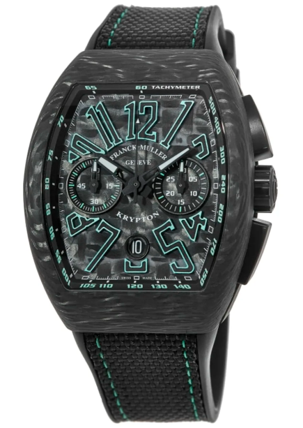 Review Replica Franck Muller Vanguard Chronograph Watch V 45 CC DT CARBON VE KRYPTON